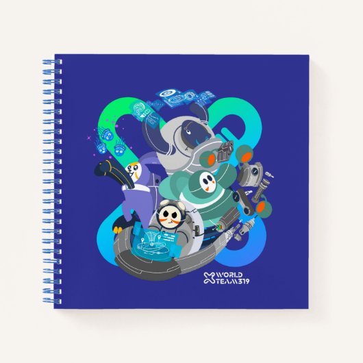 X World Team 319-20250220 Notitieboek (Voorkant)