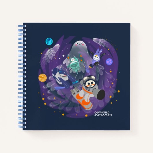 X World Team 319-20250221 Notitieboek (Voorkant)