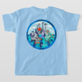 X World Team 319-20250229 Kinder Basic T-shirt (Laag Achter)