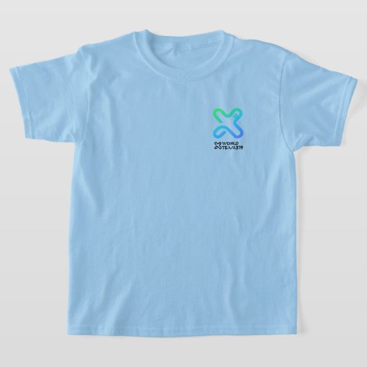 X World Team 319-20250229 Kinder Basic T-shirt (Laagn)