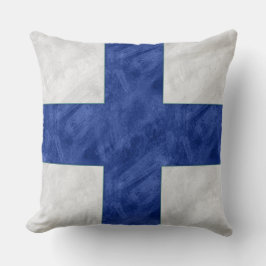 X X-Ray Waterverf #Nautical Signal Maritime Flag Kussen