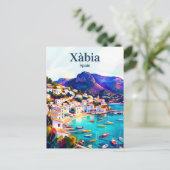 Xàbia Spanje Briefkaart (Staand voorkant)