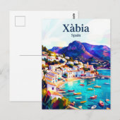 Xàbia Spanje Briefkaart (Voorkant / Achterkant)