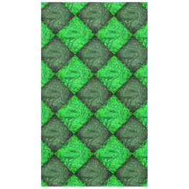 Xadrez verde falsa grama ou folhas de coqueiro. tafelkleed