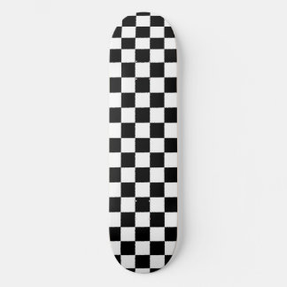xadrez verificador preto e branco clássico persoonlijk skateboard