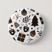 xams pattrens ronde button 5,7 cm (Voorkant)