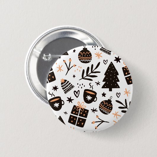 xams pattrens ronde button 5,7 cm (Voorkant /achterkant)