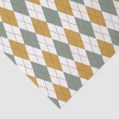 Xanadu en de gouden winter Argyle Tissuepapier (Detail)