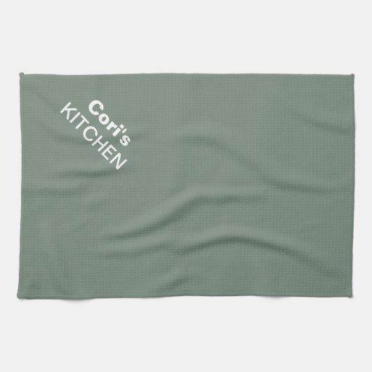 Xanadu Name Premium, gekleurd Theedoek (Horizontaal)