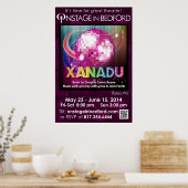 XANADU-Poster Poster (Keuken)