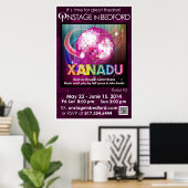 XANADU-Poster Poster (Thuiskantoor)