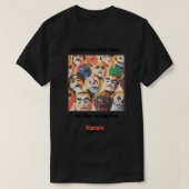 Xanax angst heeft vele gezichten, maar er is slech t-shirt (Design voorkant)