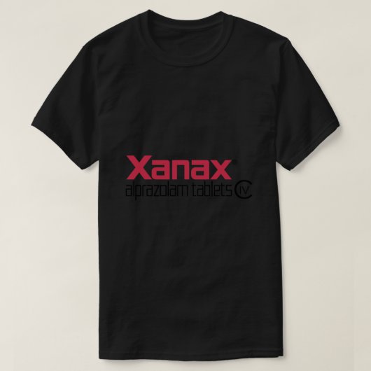 Xanax brand Classic T-Shirt (Design voorkant)