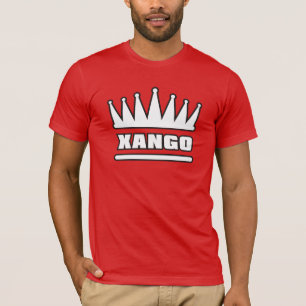 Xango nome e coroa 01 t-shirt