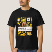 XANTHOFIEL GEEL ELEMENT GELE MINNAAR T-SHIRT (Voorkant)