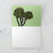 Xanthorrhoea op groen kaart (Binnen)