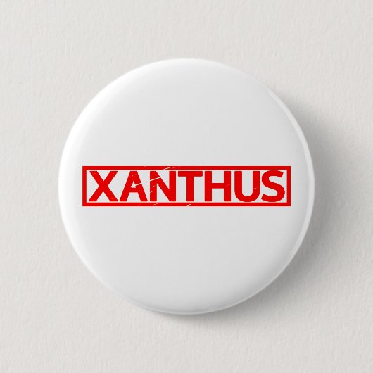 Xanthus Stamp Ronde Button 5,7 Cm (Voorkant)