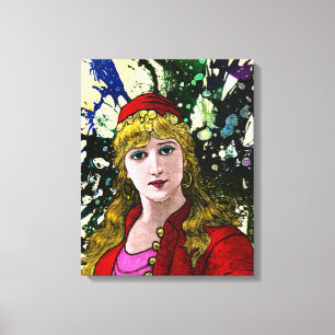 Xanthyra van Michael Moffa Canvas Afdruk