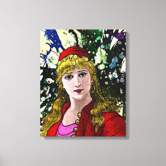 Xanthyra van Michael Moffa Canvas Afdruk (Voorkant)