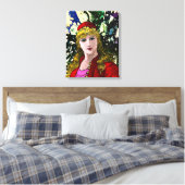 Xanthyra van Michael Moffa Canvas Afdruk (Insitu (Slaapkamer))