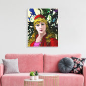 Xanthyra van Michael Moffa Canvas Afdruk (Insitu (Woonkamer))