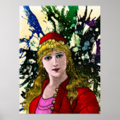 Xanthyra van Michael Moffa Poster (Voorkant)