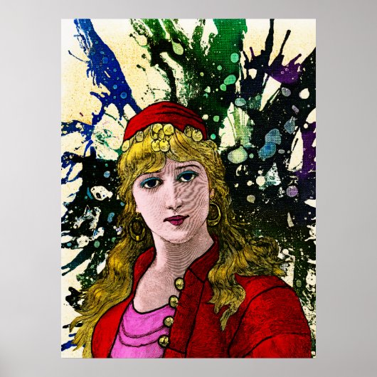 Xanthyra van Michael Moffa Poster (Voorkant)