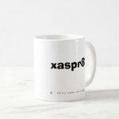 xasper8 (exasperaat) koffiemok (Voorkant rechts)