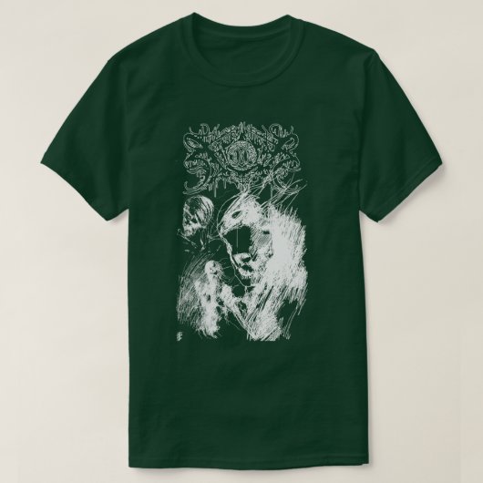 XASTHUR MORBIDE SCHETSEN T-SHIRT (Design voorkant)