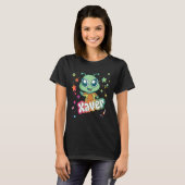 Xaver - Schattigee jongensnaam met leuke alien T-shirt (Voorkant volledig)