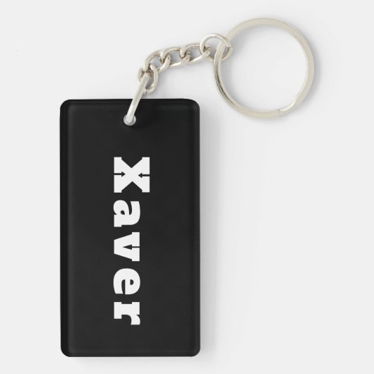 Xaver Sleutelhanger (achterkant)