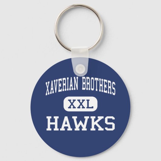 Xaverian Brothers - Hawks - High-Westwood Sleutelhanger (Voorkant)