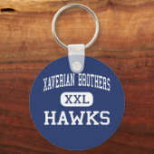 Xaverian Brothers - Hawks - High-Westwood Sleutelhanger (Voorkant)