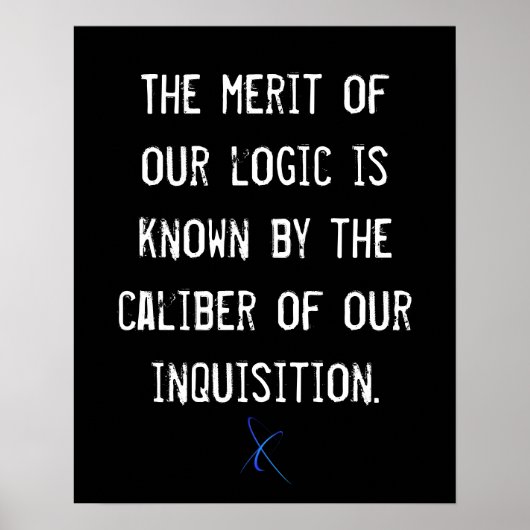 Xavier Craft Poster Quote#1 (Voorkant)