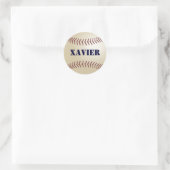 Xavier honkbal Sticker / zegel (Tas)