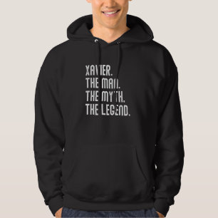 Xavier Man Myth Legend Shirt Cadeaus voor Mannen F