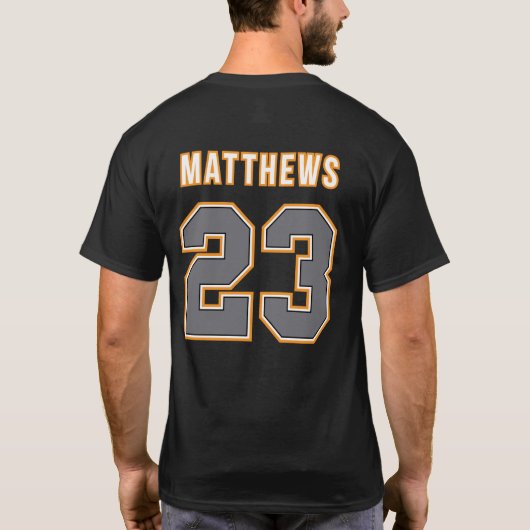 Xavier Matthews #23 Asheville Ravens Shersey T-shirt (Achterkant)