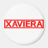 Xaviera Stamp Magneet (Voorkant)