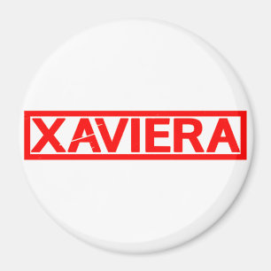 Xaviera Stamp Magneet