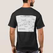 XB-70 Valkyrie SCHEMATIC PILOT TSHIRT (Achterkant)