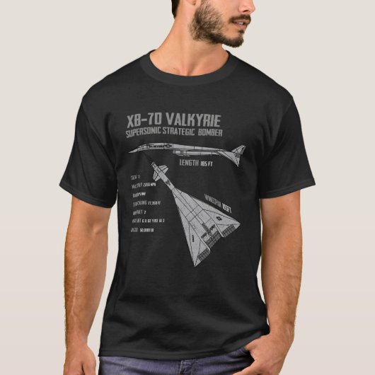 XB-70 Valkyrie T-shirt (Voorkant)