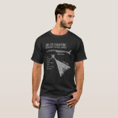 XB-70 Valkyrie T-shirt (Voorkant volledig)