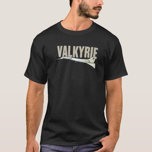 XB 70 XB70 Valkyrie US Bomber Jet Airplane T-shirt (Voorkant)