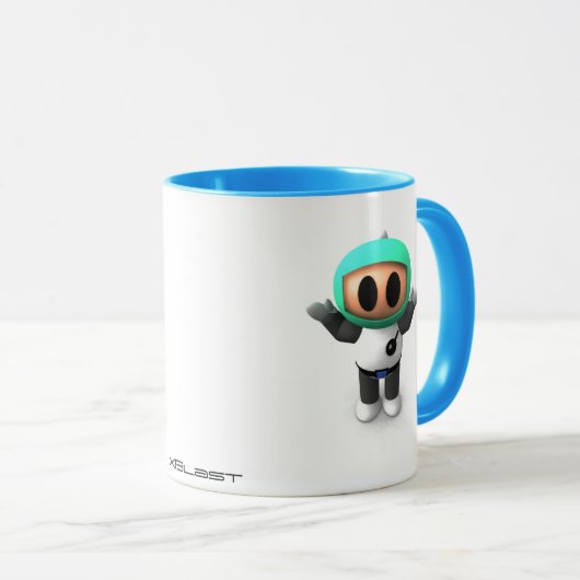 XBlast - Turquoise Player Mok (Voorkant rechts)