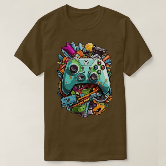 Xbox-controller T-shirt (Design voorkant)