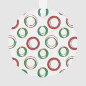 XC Cross-country Coach-kerstfeestdag aanpassen Ornament (achterkant)