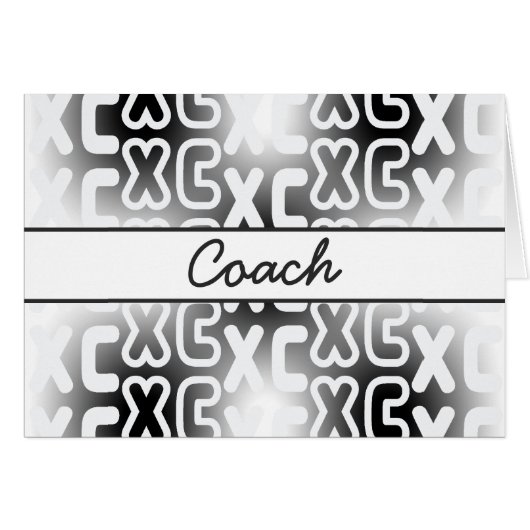 XC Cross Country Coach Notitiekaart (Voorkant Horizontaal)