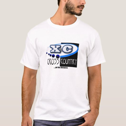 XC Cross Country - Go the Distance - TShirt (Voorkant)