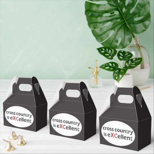 XC Cross Country Hardlopen is © eXCellent Bedankdoosjes (Meervoudige)