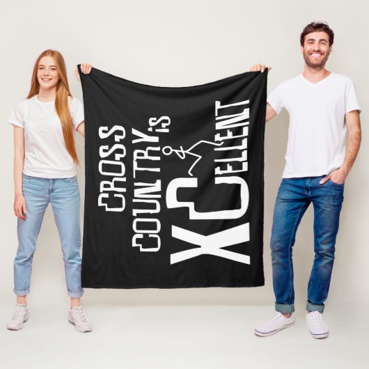 XC Cross Country Runing XCellent © Fleece Deken (In situ)